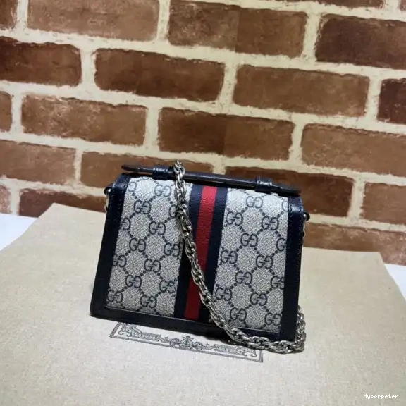 Hyperpeter MATELASSÉ GG HANDLE GUCCI SMALL BAG TOP 0525